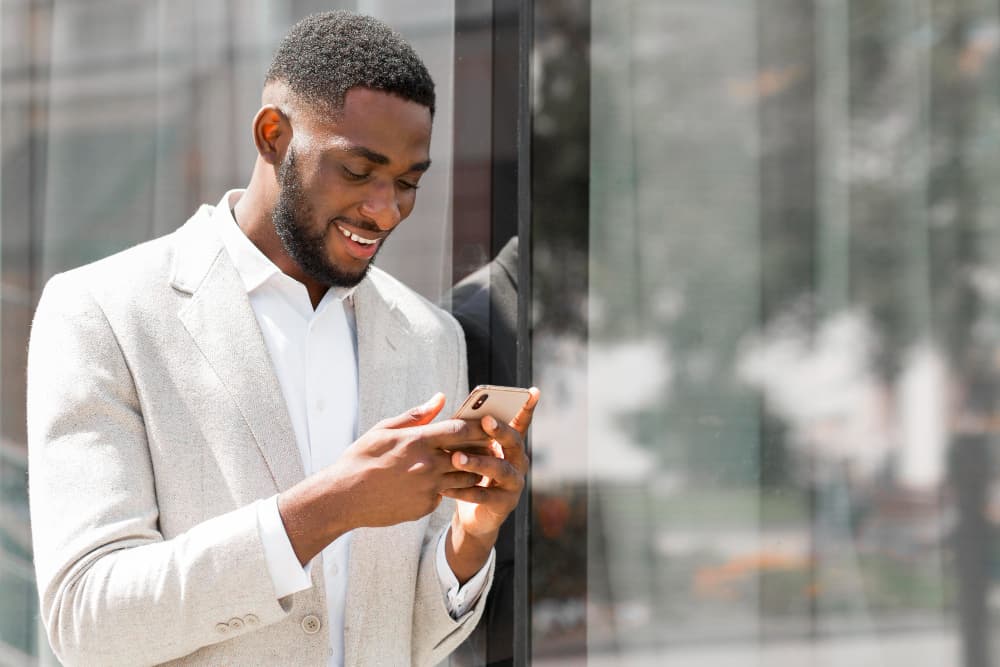 Young professional earning on Monopenny